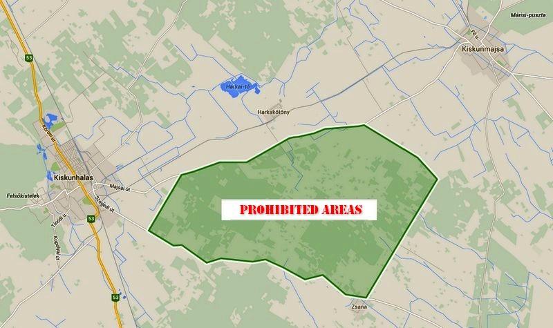 prohibited areas